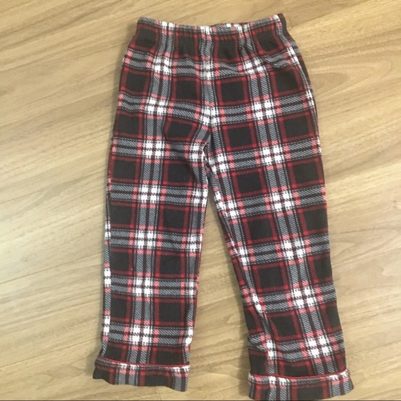 Pyjama coton bio garçon - modèle hiver avec pantalon flanelle